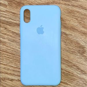 Apple Silicone case (sky blue)